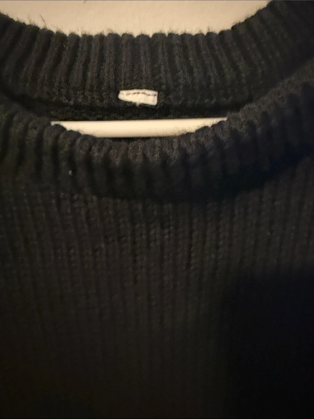 Classic Black Crewneck Women’s Sweater